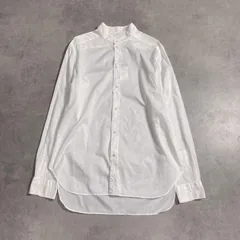 GQ5724◇A.P.C. : 90's archive フランス製 小花柄 バンドカラーシャツ◇2◇白系 KICK OUT THE JAMS アーペーセーのサムネイル