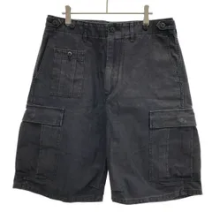 Nigel Cabourn ナイジェルケーボン ARMY CARGO SHORT PEALING PRINT アーミーカーゴ ショートパンツ 8048-00-51212 ブラック系 34のサムネイル