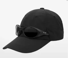 (新品) URH ランニング ゴープコア 深め ベースボールキャップ URH ブラックのサムネイル
