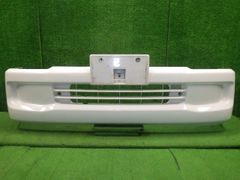 ホンダバモスホビオ純正フロントバンパー　プレミアパールホワイト ホンダバモスホビオ純正フロントバンパー プレミアパールホワイト