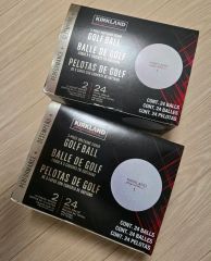 最新 KIRKLAND カークランド ゴルフボール 白48個 4ダース - メルカリ