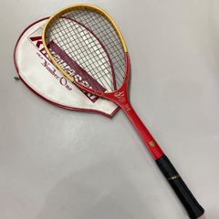 希少】KAWASAKI カワサキ木製 軟式テニスラケット NUMBER ONE - メルカリ