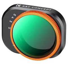 <ナ>K&F CONCEPT DJI Mini 4 Pro用可変NDフィルター ND2-ND32 NDフィルター 磁気吸着 装着便利 減光量調整 AGC光学ガラス 減光フィルター 28層ナノコーティング 撥水防汚のサムネイル
