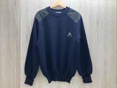 美品/英国製】Burberrys ヴィンテージ ピュアウール コマンドセーター