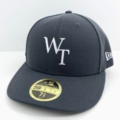 New Era 59FIFTY WTロゴ ブラックキャップ - メルカリ