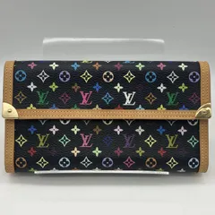LOUIS VUITTON ルイ・ヴィトン モノグラム・マルチカラー M92658 ポルトフォイユ・インターナショナル 三つ折り長財布
