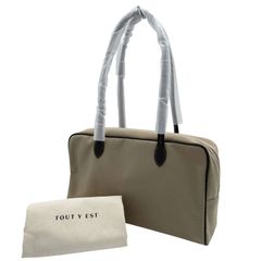 タグ付き 美品 Courreges クレージュ サークル型ハンドバッグ ポーチ 