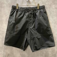 and Wander ハーフパンツ ポリエステルショーツ size XL ブラック アンドワンダー