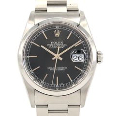 保証書付】【正規品】 ROLEXパーペチュアルデイト15200正規品革ベルト 