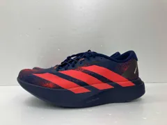adidas アディダス ADIZERO EVO SL WOVEN M アディゼロ ウーブン KI9156 スニーカー 25.5 ネイビー レッド 通年のサムネイル