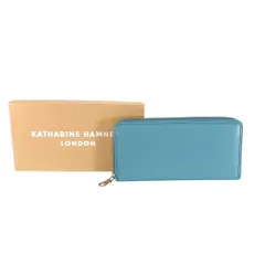 KATHARINE HAMNETT LONDON キャサリンハムレットロンドン ラウンドファスナー長財布のサムネイル