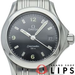美品】OMEGA 2511.33 シーマスター120デイト クォーツ メンズ 