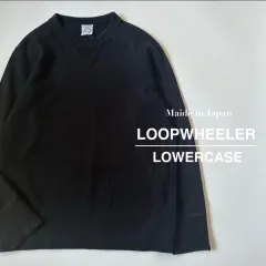 LOOPWHEELER / LOWERCAS 別注 ロングスリーブ クルーネック Tシャツのサムネイル