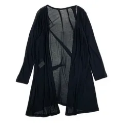 Af4 Yohji Yamamoto ヨウジヤマモト シアードレープカーディガン Sheer Drape Cardigan FG-T31-081 サイズ2 ブラック 山本耀司t18rのサムネイル