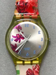 稼働品　swatch　スウォッチ　腕時計　ジャンク品　花柄　4839のサムネイル