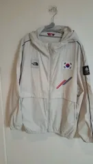 XXL THE NORTH FACE ザノースフェイス チームコリア FISU ウィンドブレーカーのサムネイル