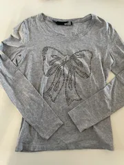 MOSCHINO　長袖Tシャツ　グレーのサムネイル