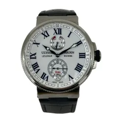 ♪ ULYSSE NARDIN ユリス・ナルダン マリーン クロノメーター 1846 腕時計 ステンレススチール 1183-126 自動巻き メンズのサムネイル