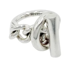 エルメス 指輪 レディース リング クロワゼット アクセサリー ジュエリー 小物 54サイズ HERMES シルバー925    約12号 約14.6g【中古品】のサムネイル