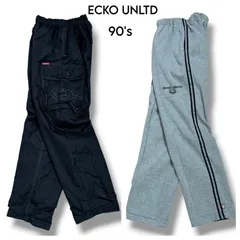 【ECKO UNLTD】希少　Y2K 90s リバーシブル ワイドパンツ Mのサムネイル