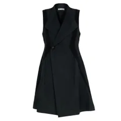 Af4 ISSEY MIYAKE イッセイミヤケ 3Dスチームストレッチ プリーツベストコート 3D Steam Stretch Pleats Vest Coat IM83FE013 サイズ2 ブラックt18rのサムネイル