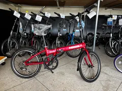 【秋田県・店頭受取限定】新品 DAHON HIT ダホン ヒット ルビーレッド 20インチ 折りたたみ自転車 6段変速 軽量アルミフレーム ミニベロ 整備済【防犯登録は引渡時別途】※発送不可・店舗引き取りのサムネイル