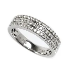 Ponte Vecchio ポンテヴェキオ K18WG ホワイトゴールド リング・指輪 ダイヤモンド0.40ct 10号 4.8g レディース 中古のサムネイル