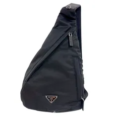 プラダ PRADA ボディバッグ 2VZ092 ブラック　シルバー金具 ナイロン メンズ ボディバッグのサムネイル