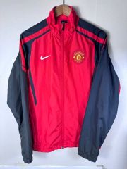 00s NIKE ナイキ マンチェスターユナイテッド ナイロンジャケット 赤