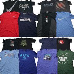 헌 옷 도매 정리 판매 NIKE 나이키 T 셔츠 16장 세트 ( 맨즈 M ) 프로 팀 NFL MLB 스와슈 로고 아치 로고 중고 헌 옷 NE4271