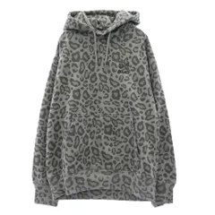 Needles ニードルス PALACE パレス × Palace HOODIE パレス バックロゴ プリント フーディー スウェットシャツ パーカー グレー系 S【美品】【中古】のサムネイル