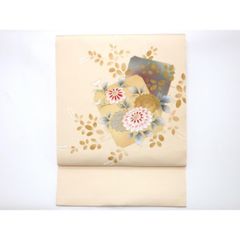 九寸名古屋帯 塩瀬 染帯 未使用品 うさぎ 正絹 SA069 - メルカリ