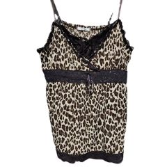 DOLCE & GABBANA ヒョウ柄キャミソール - メルカリ