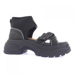 Maison Margiela 厚底 タッチストラップサンダル ブラック 37 Maison Margiela 厚底 タッチストラップサンダル ブラック 37 - メルカリ
