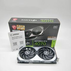 MSIGeForceRTX4070SUPERVENTUS2X 未開封未使用保証書 - メルカリ
