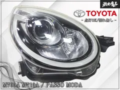 ★点灯OK/割れ無し★ トヨタ 純正 M700A M710A パッソ モーダ LED ヘッドライト ヘッドランプ 右 右側 運転席側 KOITO 100-69028 即納