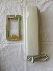 【動作未確認】AIPHONE アイホン インターホン親機 T-M（T-M-T）ドアホン 室内親機 取付金具付 AC100Vのサムネイル