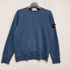 STONE  18aw 刺繍ロゴスウェット ブルー L STONE ISLAND 18aw 刺繍ロゴスウェット ブルー L - メルカリ
