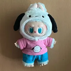 POP MART (ポップマート) サンリオ (Sanrio) ラブブ (Labubu) ポチャッコ (ポチャッコ) フルセット 開封のみ 正規品