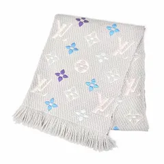 美品△LOUIS VUITTON ルイヴィトン M75874 エシャルプ ロゴマニア