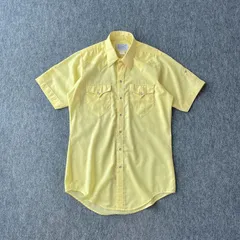 USA製　70s　80s　Rock mount　デザインシャツ　ウエスタン　ビンテージ　くすみカラー　ロックマウントのサムネイル