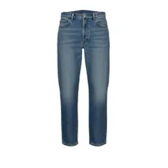 44f4 CELINE セリーヌ デニムパンツ トリンオフ バックロゴ ジーンズ サイズ34 ブルー コットン100％ メンズ 紳士服o07tのサムネイル