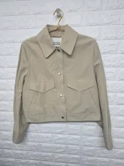 COS ベージュ ショート ジャケット EUR 36のサムネイル