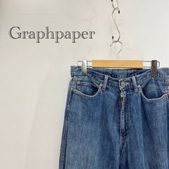 Graphpaper ダークブルー デニムGM211-40114B - メルカリ