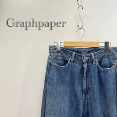 Graphpaper Denim Five Pocket Pants GM213-40084B_1 デニム パンツ ジーンズ ボトムス 1 インディゴ S～M相当 メンズ ファッション _201023のサムネイル