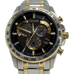 CITIZEN シチズン アテッサ エコドライブ E610-S104840 ブラック 電波ソーラー メンズ 腕時計のサムネイル