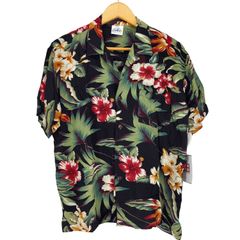 D222126 A.I.M HAWAIIAN GLOVE HOUSEアロハシャツ - メルカリ