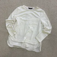実寸確認 DAKS 長袖 Tシャツ 0604D1のサムネイル