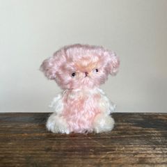 droguerie ぐりっこ ぬいぐるみ　ねこ　テディベア作家 ぼくの、いぬさん ( いちごみるくな子 ) Cora 猫 ねこ ぬいぐるみ 作家