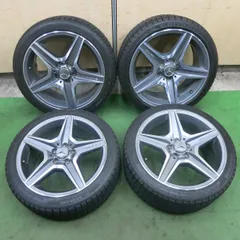 バリ溝！9.5分★ベンツ Cクラス W204 純正 AMG 235/40R18 255/35R18 スタッドレス ナンカン CORSAFA 18インチ PCD112/5H★6052601SKスのサムネイル